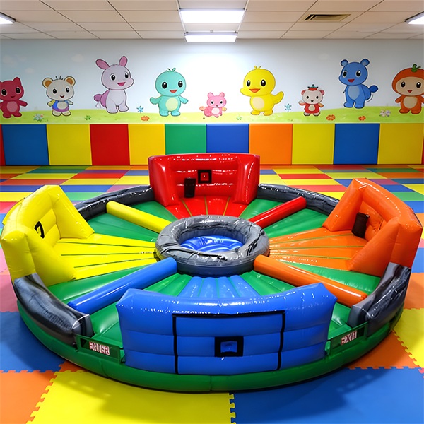Summer beach inflatable water slide with pool for outdoor kids adults play