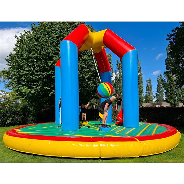 Summer beach inflatable water slide with pool for outdoor kids adults play